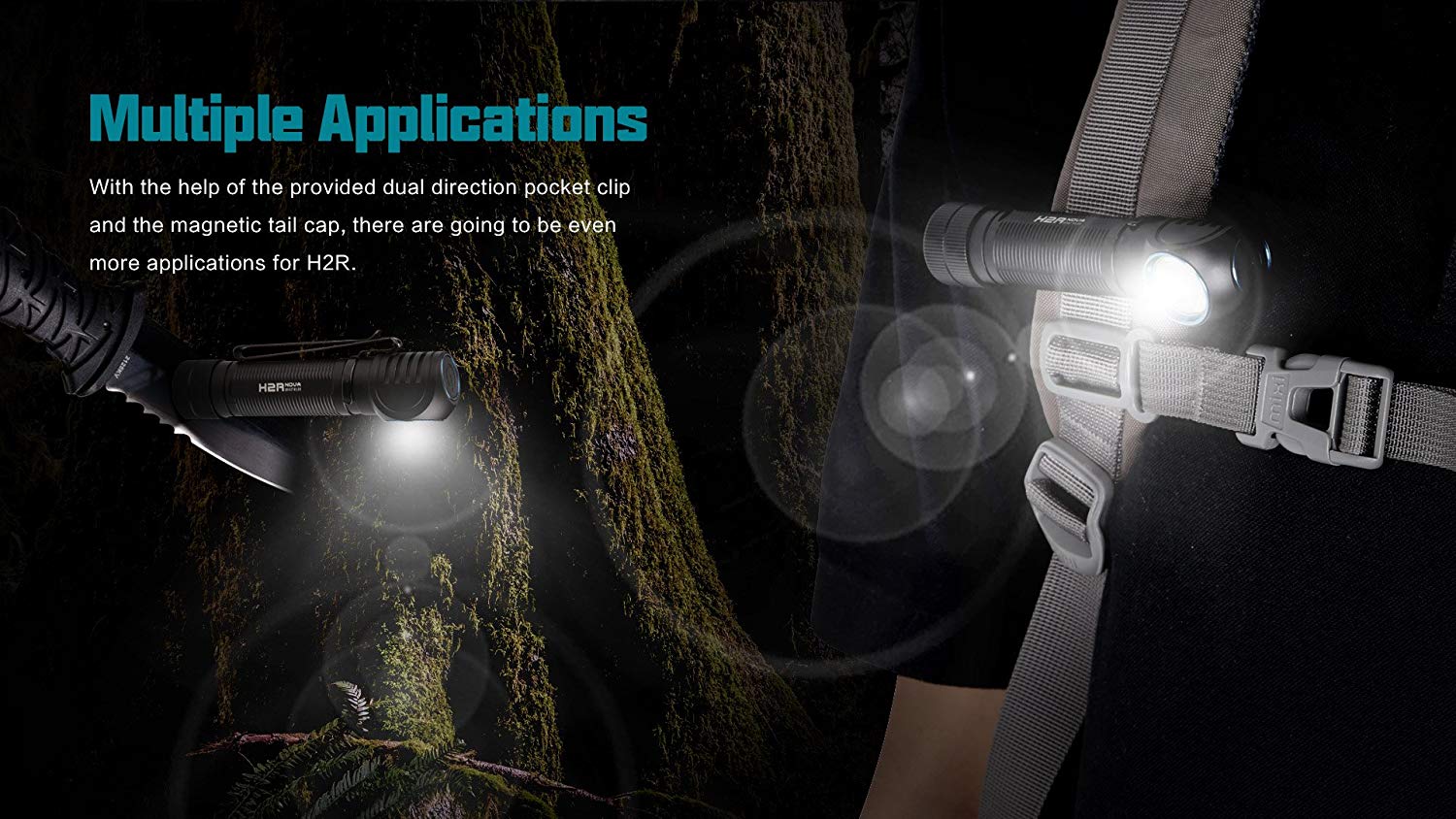 OLIGHT H2R CREE XHP50.2 2300 Lumens LED Rechargeable Headlamp