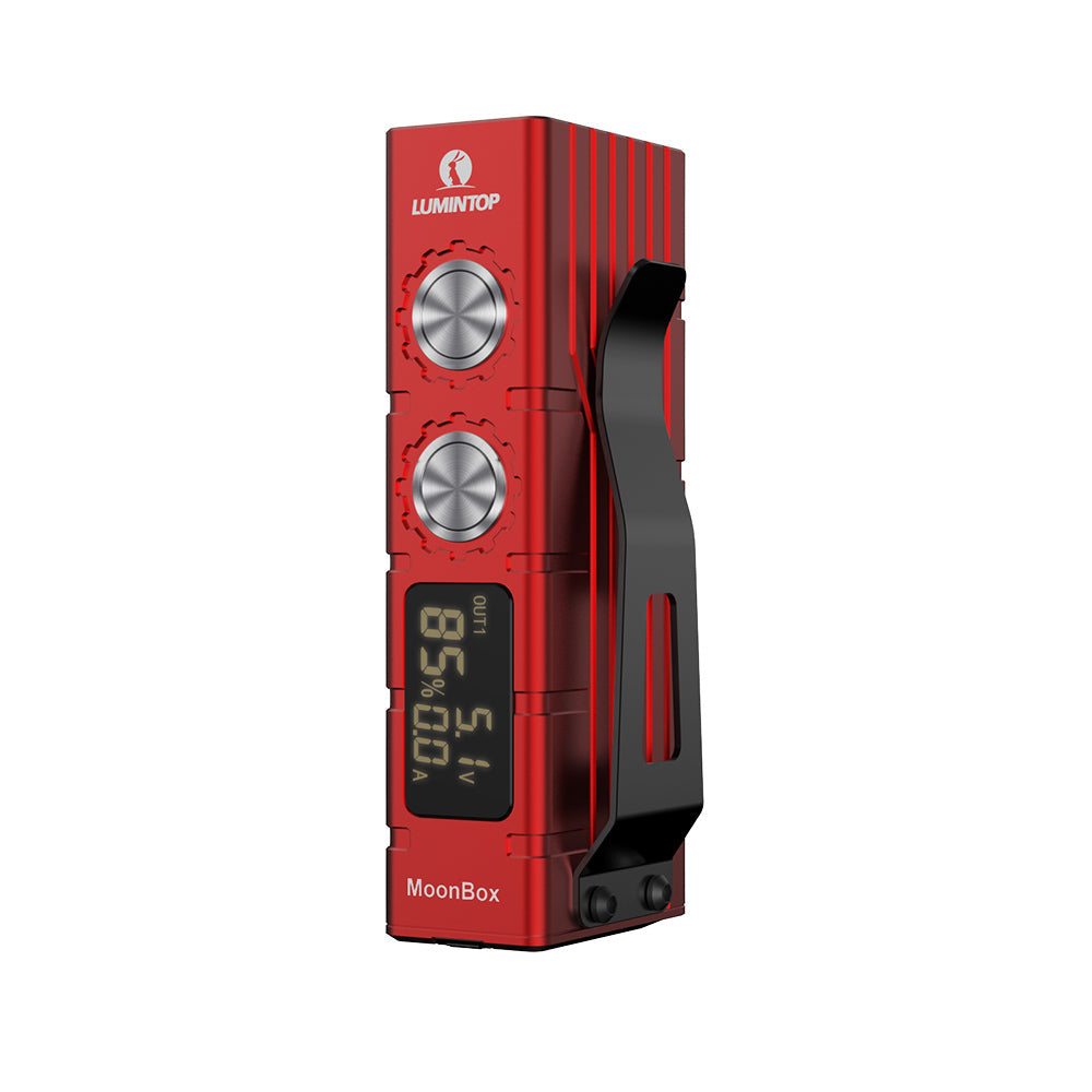 Lumintop Moonbox Cree XHP50.2 10000lm LED LCD Display Flood Rechargeable Flashlight