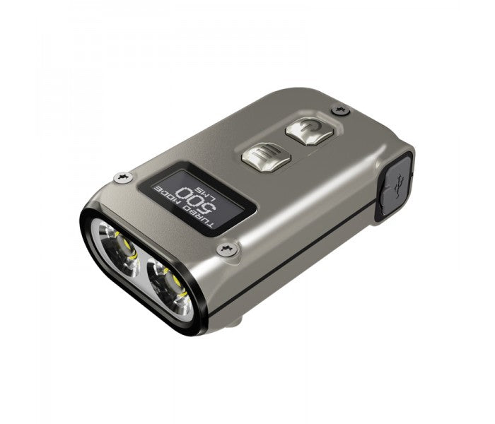 Nitecore TINI 2 500 Lumen USB-C Rechargeable Keychain Flashlight