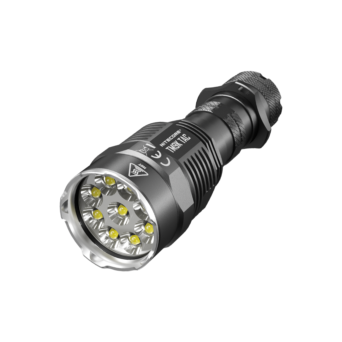 2021 NITECORE TM9K TAC 9800 Lumens Tactical Rechargeable Flood Flashlight