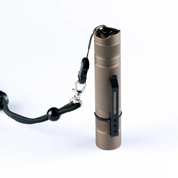 convoy s2 rechargeable flashlight Convoy S2+ Sand XPLHI 18650 EDC LED Flashlight – Nealsgadgets
