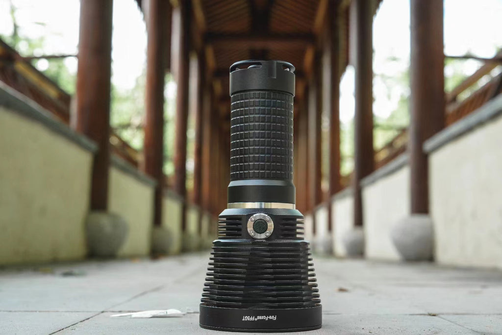 Fire-foxes FF5GT Xenon HID 15000lm 2400m Thrower Search Flashlight