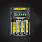 NITECORE UMS4  LCD Screen 4 slots USB Battery Charger 18650/21700