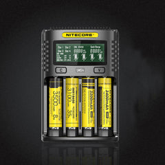 NITECORE UMS4  LCD Screen 4 slots USB Battery Charger 18650/21700