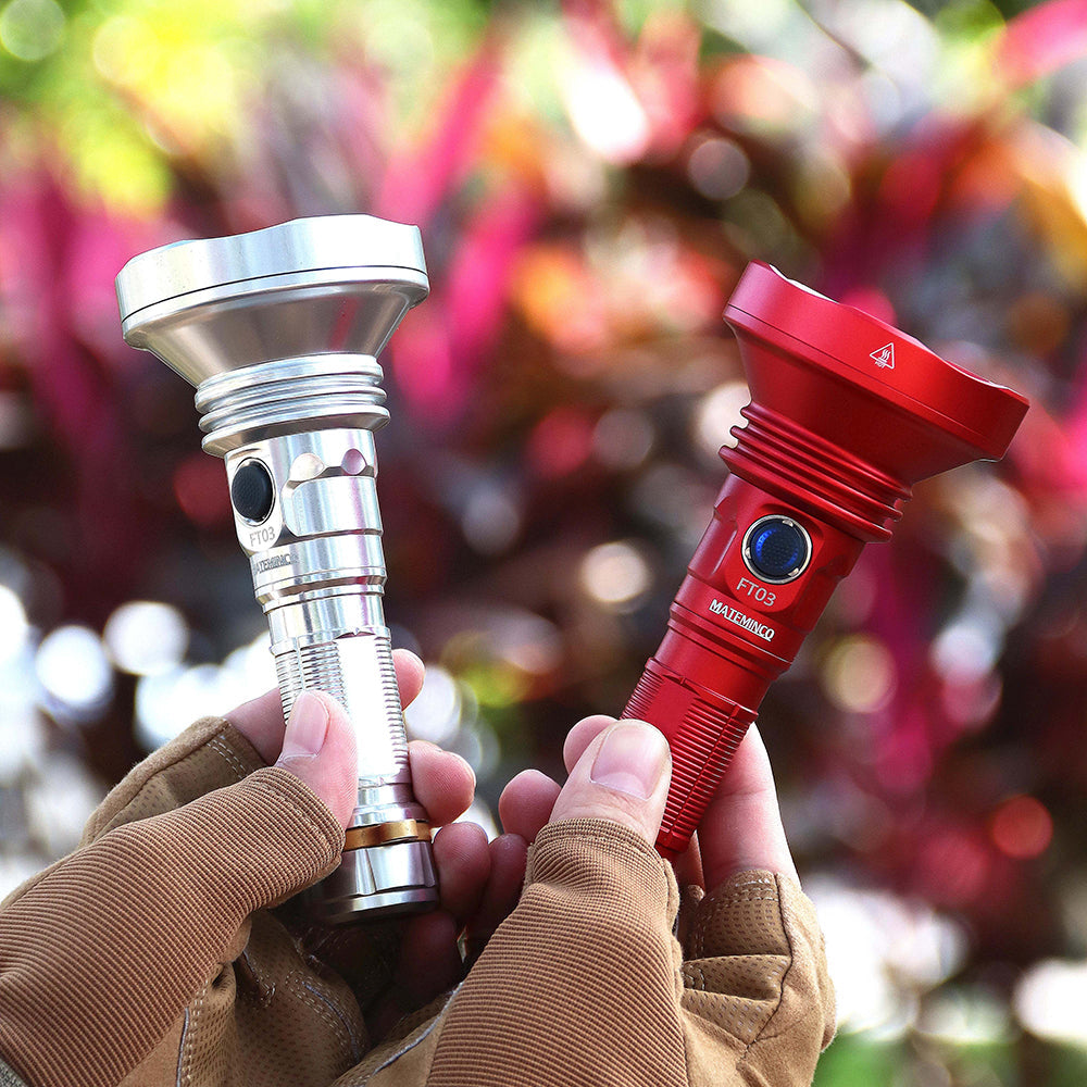 MATEMINCO FT03 SFH55 10020lm 587m 21700 LED Flashlight