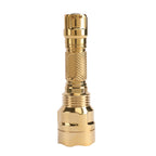 Brass/SS  Astrolux C8 SST40/XP-L HI 1300lm 7/4modes A6 Driver EDC Tactical Flashlight