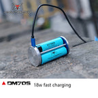 Amutorch DM70S XHP70.2 4000lm 518m LED Flashlight