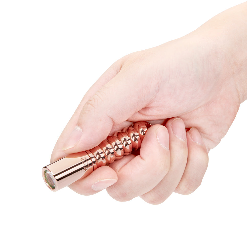 Lumintop Worm Damast/Mokume/Copper/Brass/Stainless Steel 120lm EDC LED Flashlight