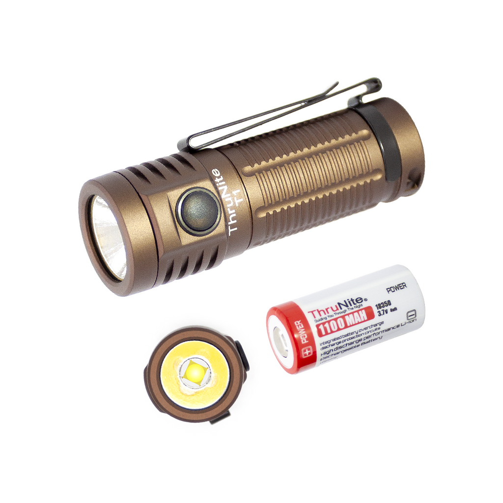 ThruNite T1 XHP50 1500 Lumen USB Rechargeable Magnetic Flashlight