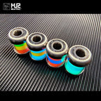 BIJITAC MU2 Titanium Alloy Glow Lanyard EDC Keychain Pendant Knife Beads