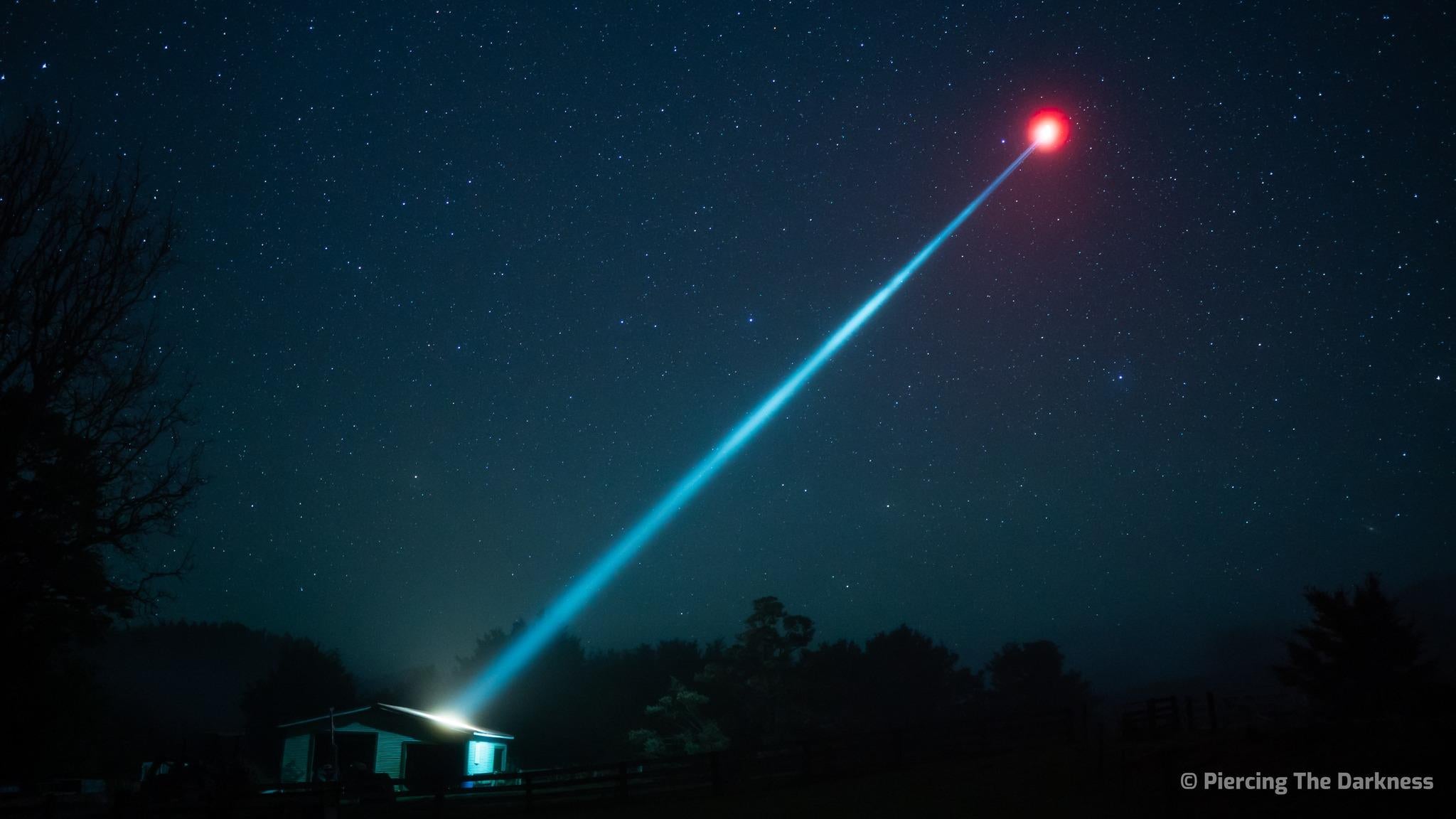 Amutorch BT35 370lm 1371m Thrower LEP Flashlight Secondary image