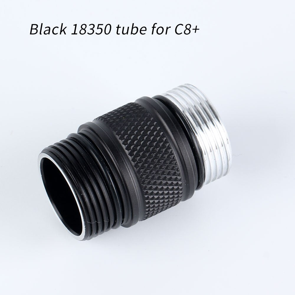 Convoy Black 18350 tube for C8+