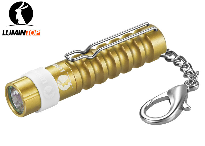 LUMINTOP Colored Worm 4.0 Mini Keychain EDC Flashlight