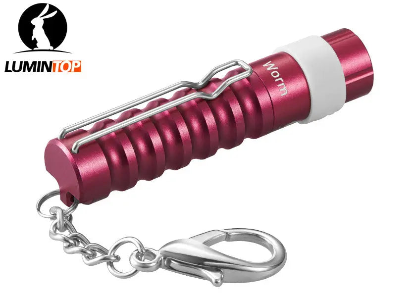 LUMINTOP Colored Worm 4.0 Mini Keychain EDC Flashlight Nealsgadgets