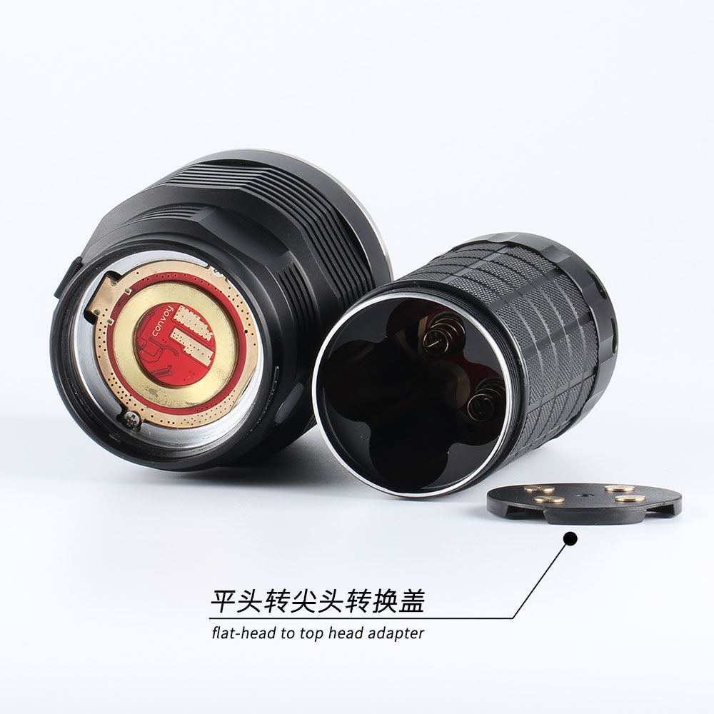 Convoy 4X18A SBT90.2 5400lm 1122m 18650 flashlight