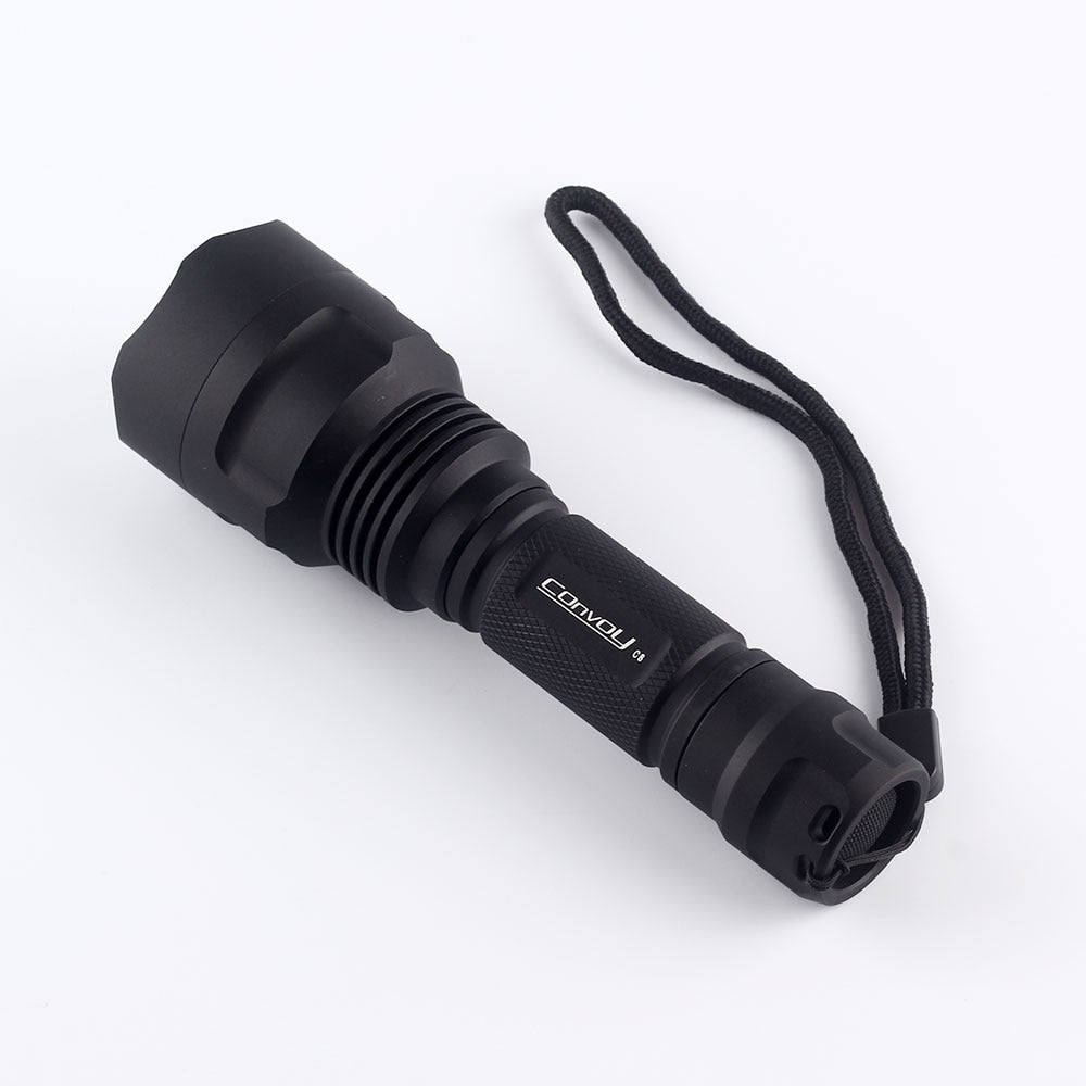 Convoy C8 black flashlight host