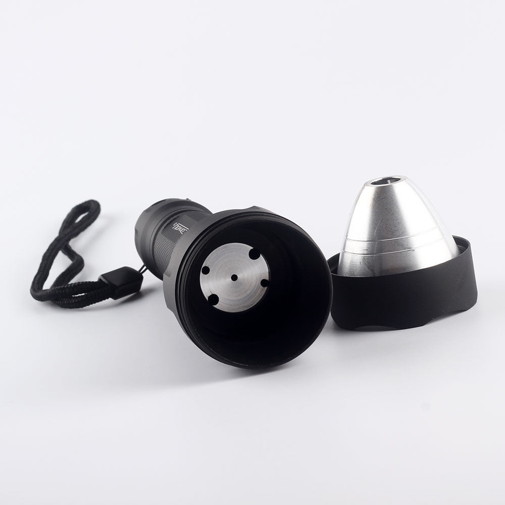 Convoy C8 black flashlight host