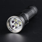 Convoy S12 triple luminus sst20/nichia 219C LED Flashlight
