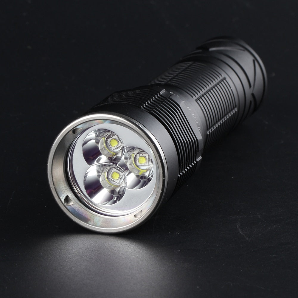 Convoy S12 triple luminus sst20/nichia 219C LED Flashlight