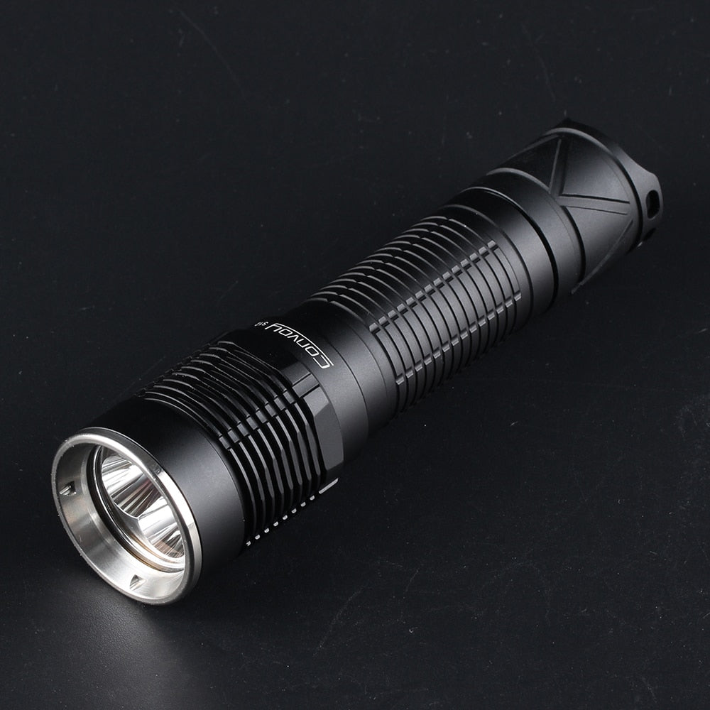 Convoy S12 triple luminus sst20/nichia 219C LED Flashlight Secondary image