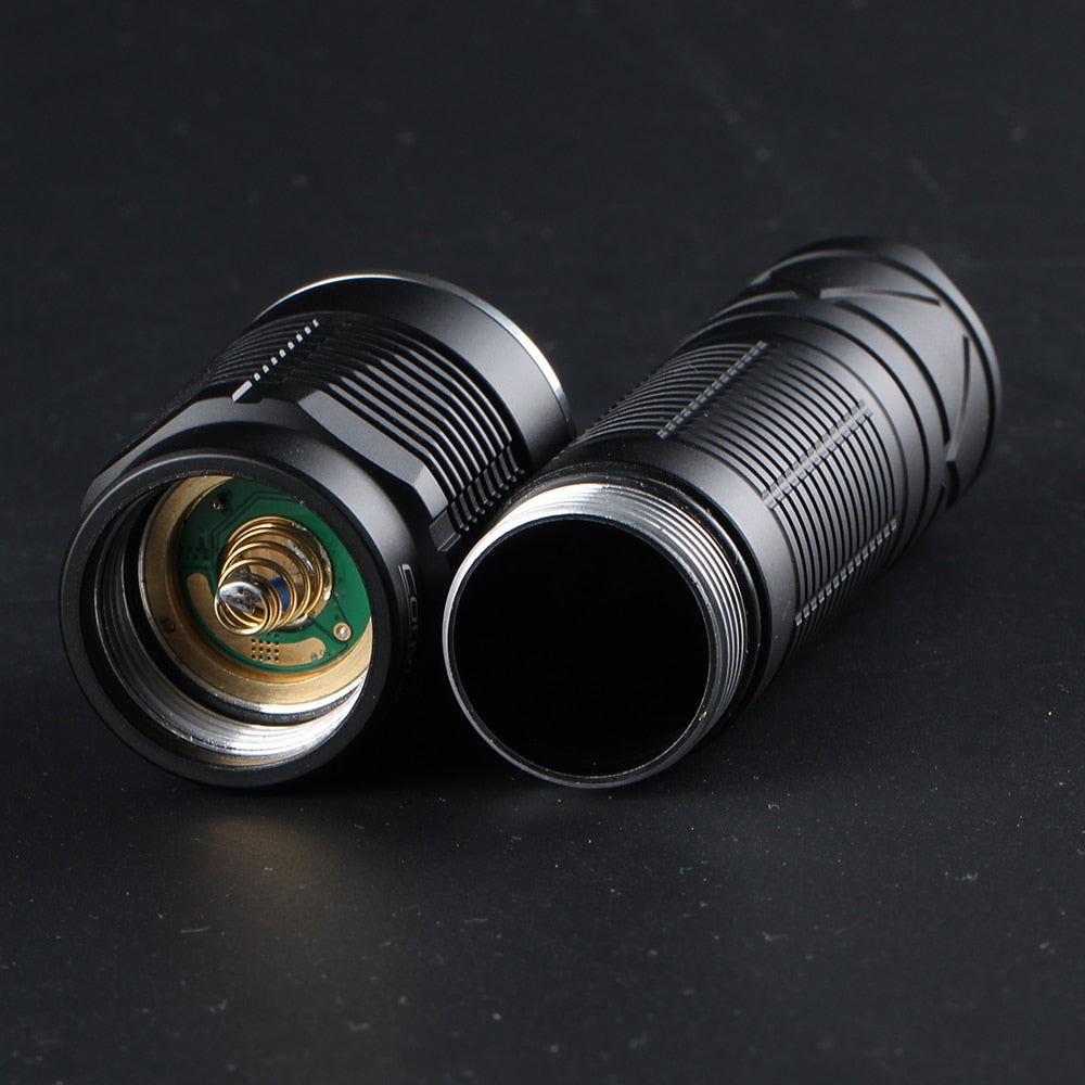 Convoy S12 triple luminus sst20/nichia 219C LED Flashlight