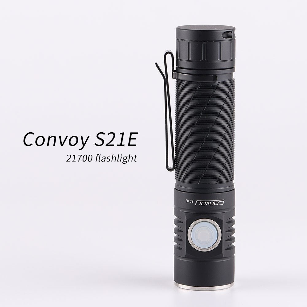 Convoy S21E SST40 SFT40 519A 2400lm 21700 EDC flashlight