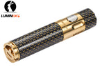 LUMINTOP DUKE Brass/ SS Bright Luxury Gift EDC AA Flashlight
