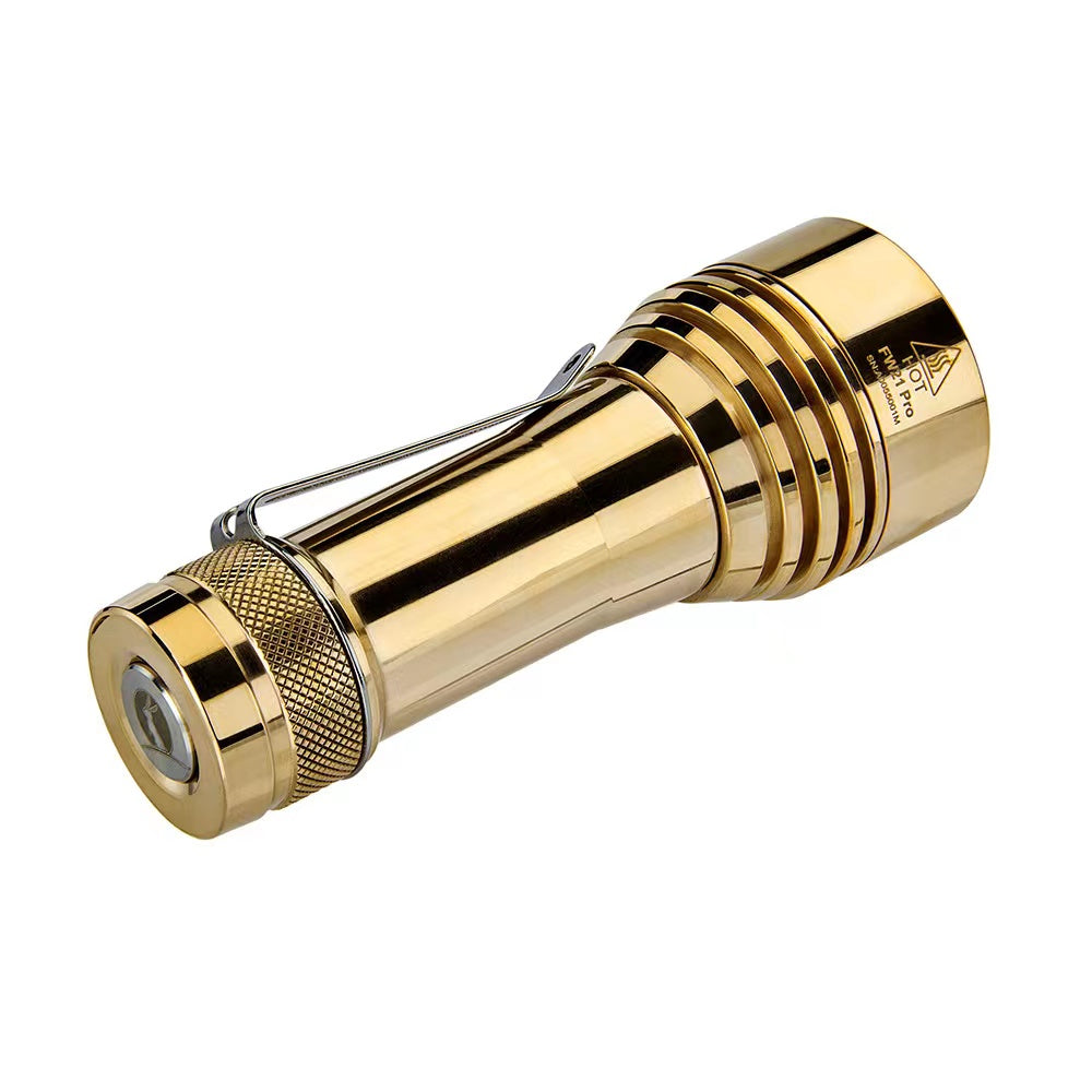 Lumintop FW21 Pro Copper 3x XHP50.2 3V LED 10000lm 21700 Flood EDC Flashlight