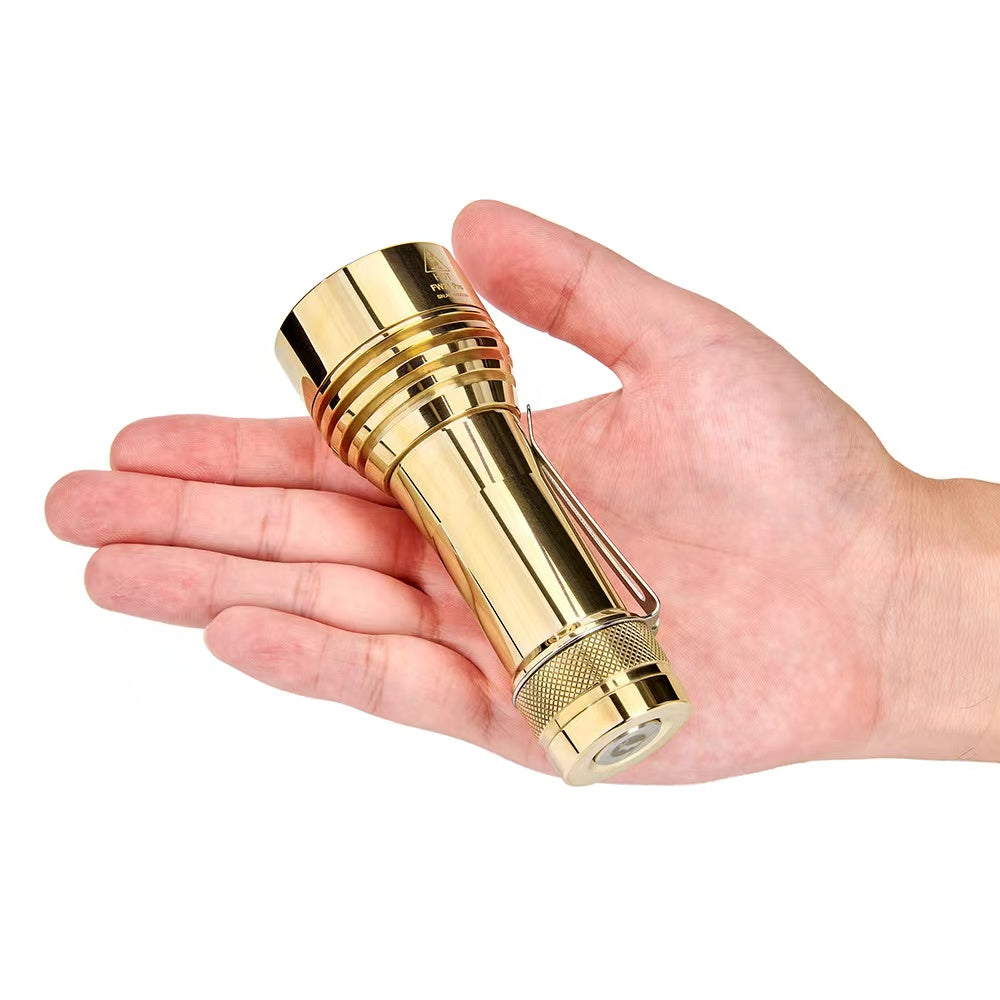 Lumintop FW21 Pro Copper 3x XHP50.2 3V LED 10000lm 21700 Flood EDC Flashlight