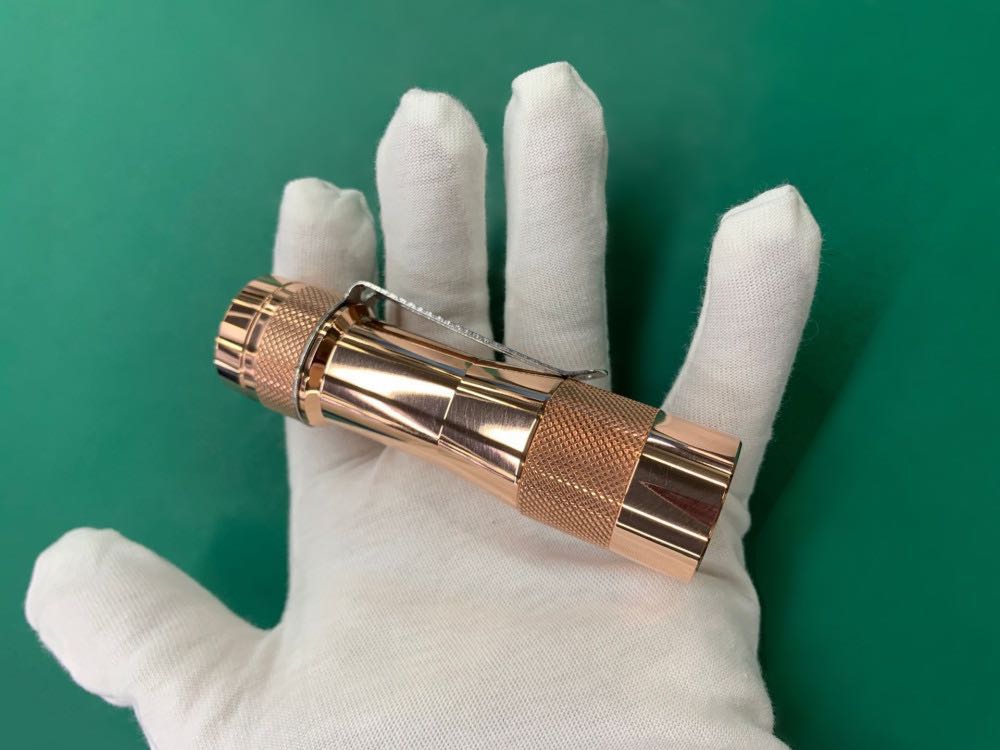 TLF/BLF FW3C Copper/Brass CREE XPL HI 2800lm EDC LED Flashlight Andúril UI