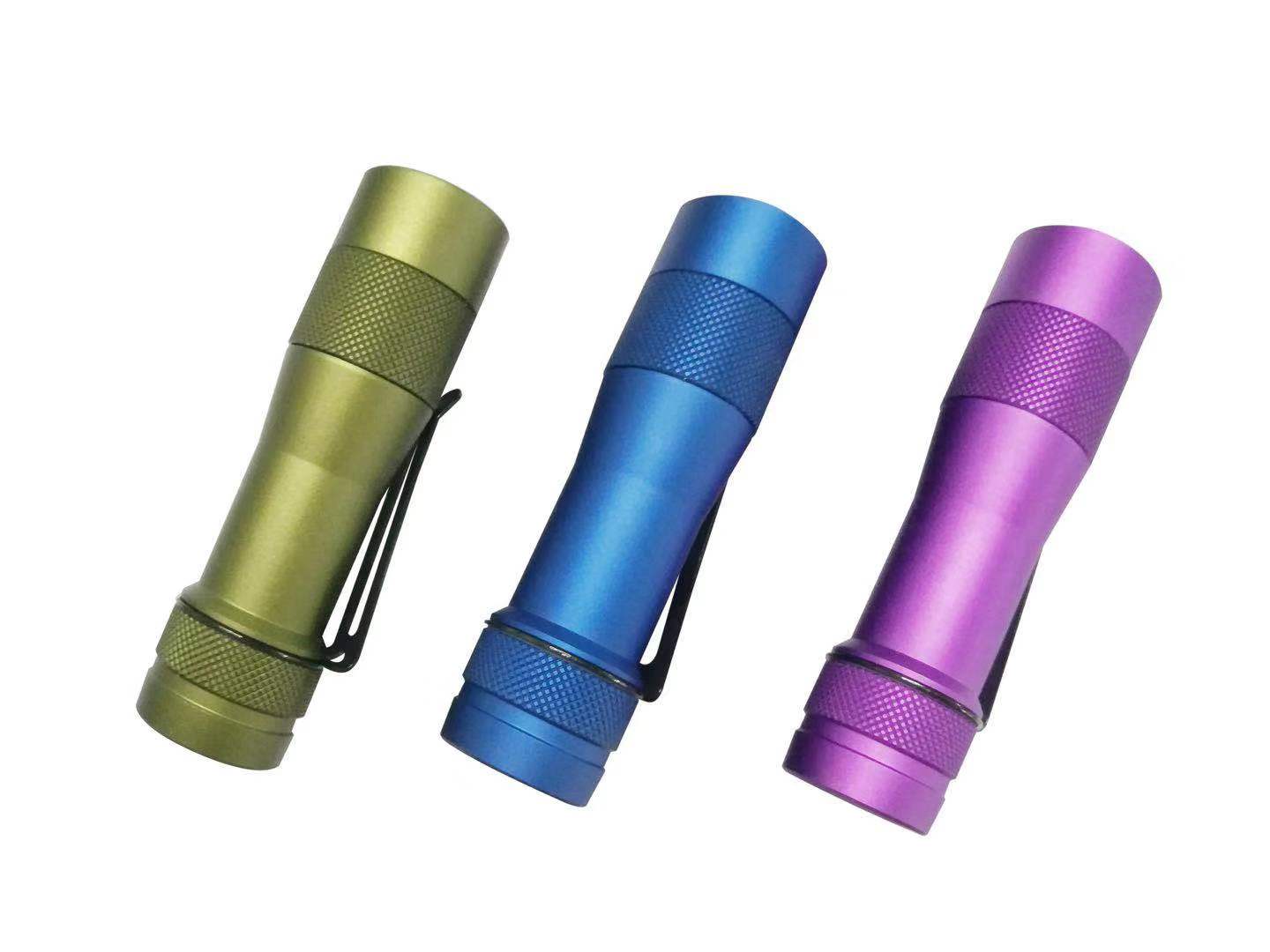 TLF/BLF FW3A Raw/blue/Green/Purple CREE XPL HI 2800lm EDC LED Flashlight Andúril UI