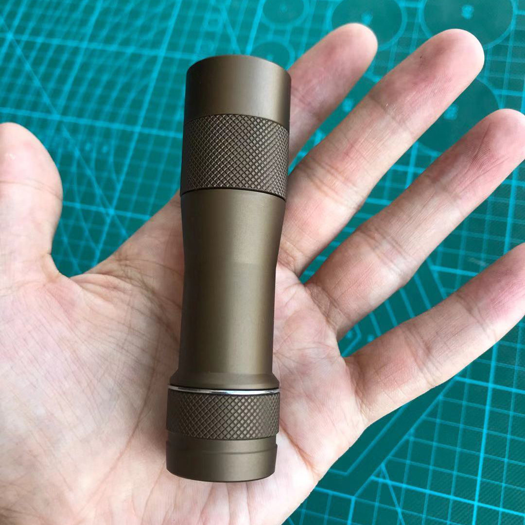 TLF/BLF FW3A Raw/blue/Green/Purple CREE XPL HI 2800lm EDC LED Flashlight Andúril UI Secondary image