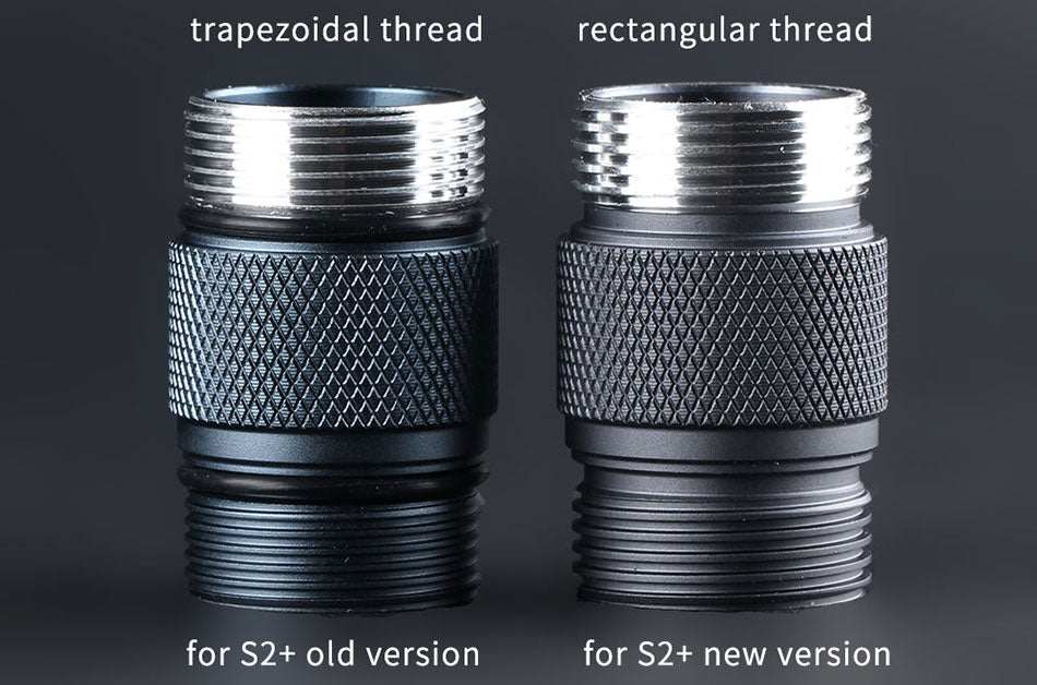 Convoy 18350 battery tube for S2+ flashlight