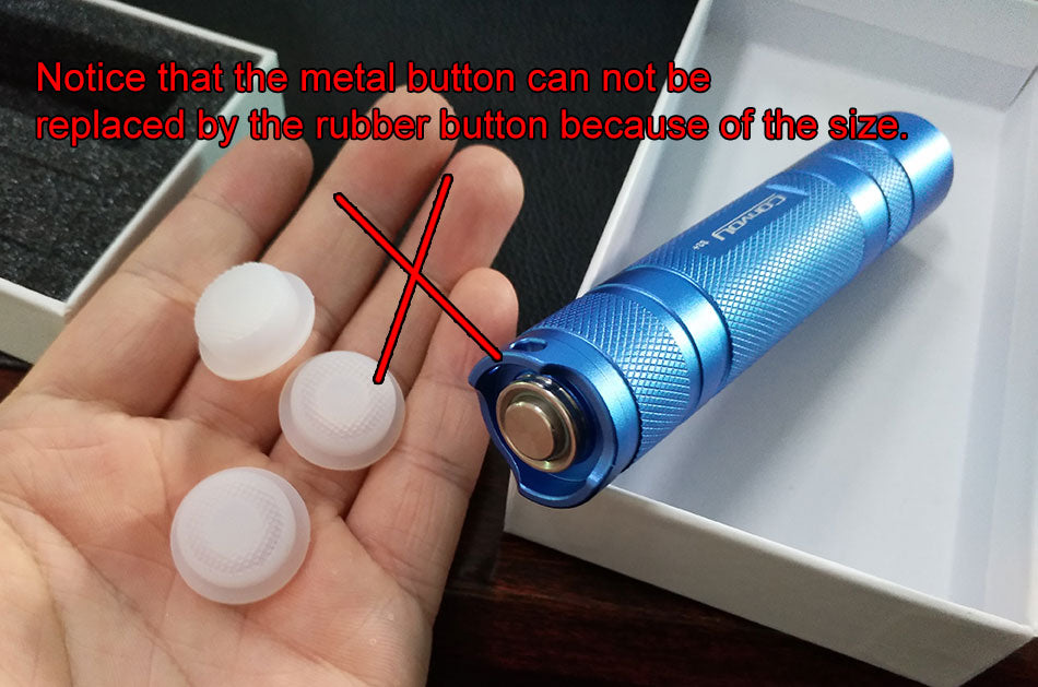 lighted switch for convoy flashlight