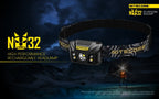 NITECORE NU32 550 Lumens USB Rechargeable Headlamp