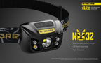 NITECORE NU32 550 Lumens USB Rechargeable Headlamp