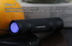 lighted switch for convoy flashlight