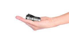 KLARUS Mi1C TI Handheld Flashlight CREE XP-L HI V3 max 600 lumen outdoor torch + 16340 Micro- USB Li-ion rechageable Battery