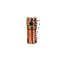 KLARUS Mi1C TI Handheld Flashlight CREE XP-L HI V3 max 600 lumen outdoor torch + 16340 Micro- USB Li-ion rechageable Battery