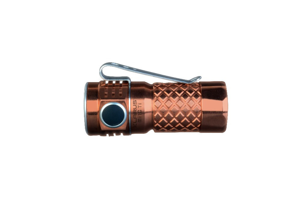 KLARUS Mi1C TI Handheld Flashlight CREE XP-L HI V3 max 600 lumen outdoor torch + 16340 Micro- USB Li-ion rechageable Battery Secondary image