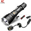 KLARUS XT12GT Magnetic Charging Flashlight CREE XHP35 HI D4 LED + 18650 3600mAh battery + KLARUS TRS1 Tactical Remote Swtich
