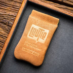 LAUTIE Fingertip Gyro Cowhide Storage Bag