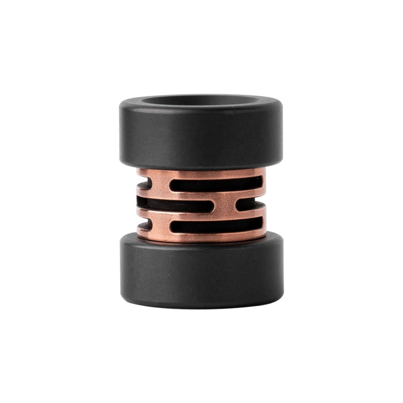 LAUTIE Titanium Alloy Knife Pracord Pendant Keychain Key DIY Bead