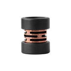 LAUTIE Titanium Alloy Knife Pracord Pendant Keychain Key DIY Bead