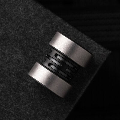 LAUTIE Titanium Alloy Knife Pracord Pendant Keychain Key DIY Bead