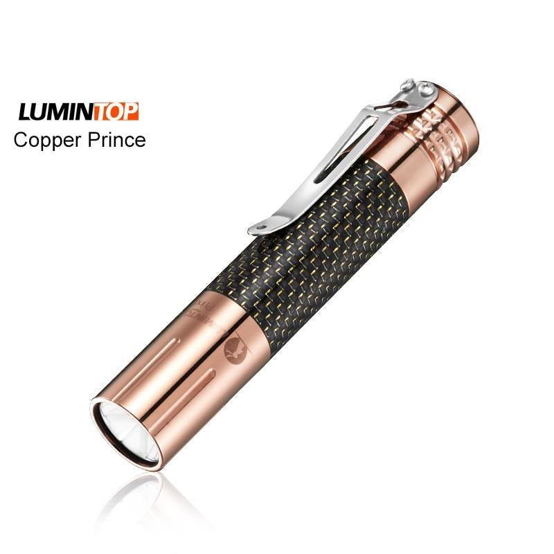 Lumintop Prince Copper 1050 Lumens 18650 LED Flashlight Main image