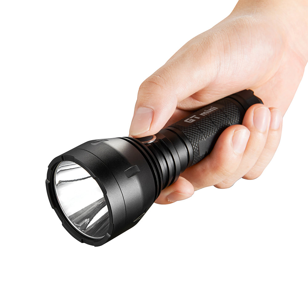 Lumintop GT mini 1200lm 750m 18650 Throw EDC Flashlight +18350 Tube.