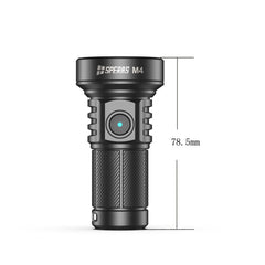 SPERAS M4 1320lm 652m TYPE-C 18350 Flashlight