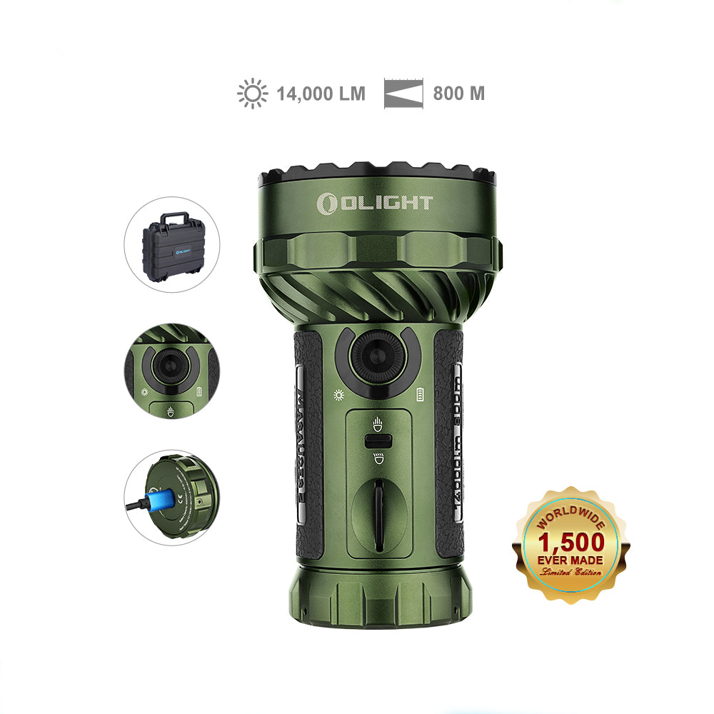 OLIGHT MARAUDER 2 14000lm OSRAM KW CULPM1.TG Monster Flashlight