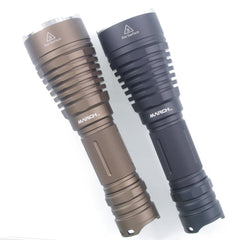 March C8 SST40/XHP35 HI 2000lm 21700 SS Bezel LED Flashlight